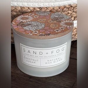 Sand + Fog Chestnut Sugar Candle - Natural Wax Blend